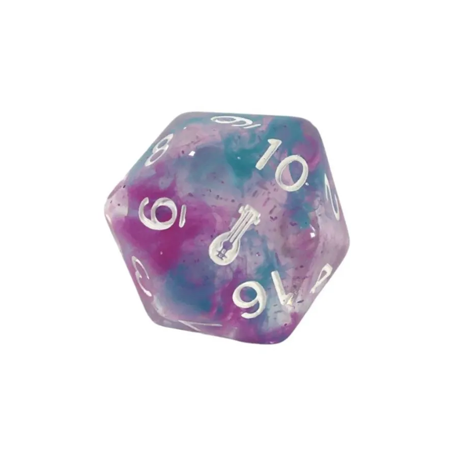 

29 мм d20 — Вдохновение Барда с символом класса, Class & Creature Dice - Singles