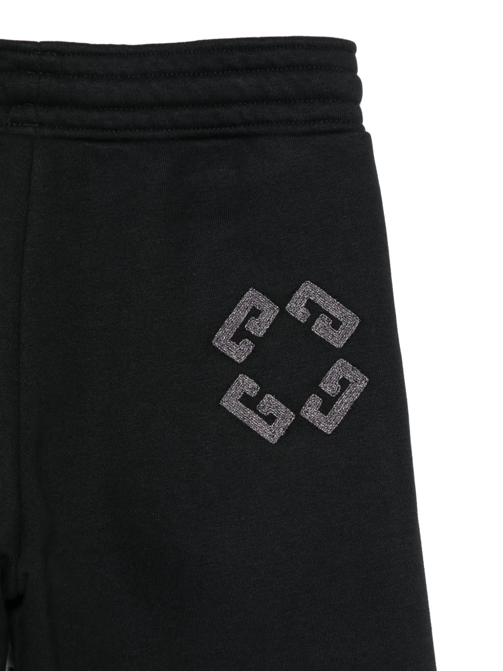 Спортивные брюки с вышитым логотипом Givenchy Kids, черный — фото 3