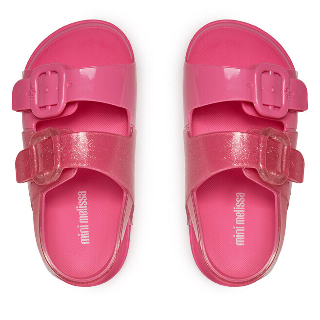 Сандалии Melissa Mini Melissa Cozy Sandal Bb 35686 Pink/Glitt AR517, розовый — фото 2