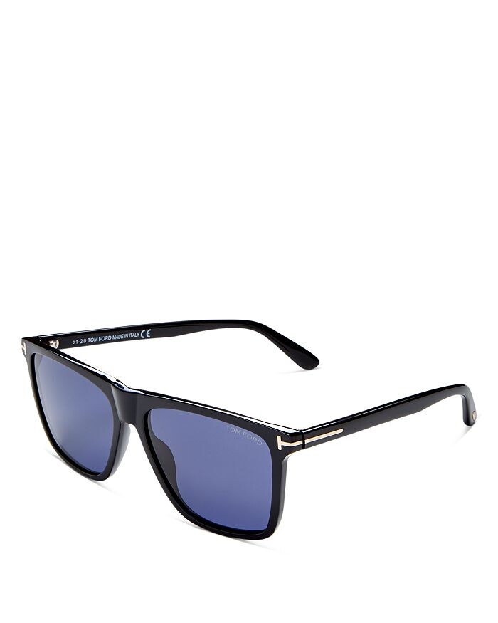 

Солнцезащитные очки Tom Ford Fletcher Square, 57 мм, синий