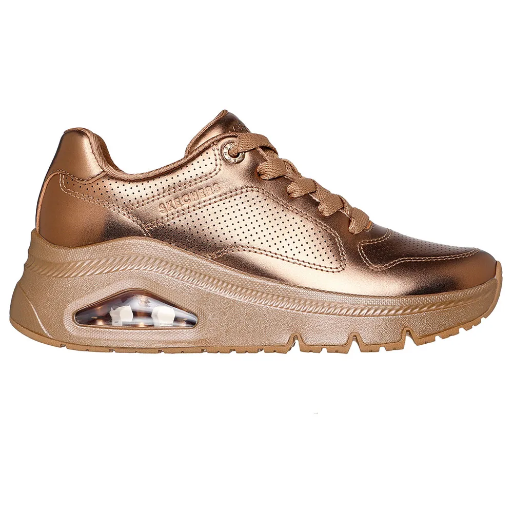 Кроссовки Skechers Uno Icon Lustrous Air, золотой — фото 3