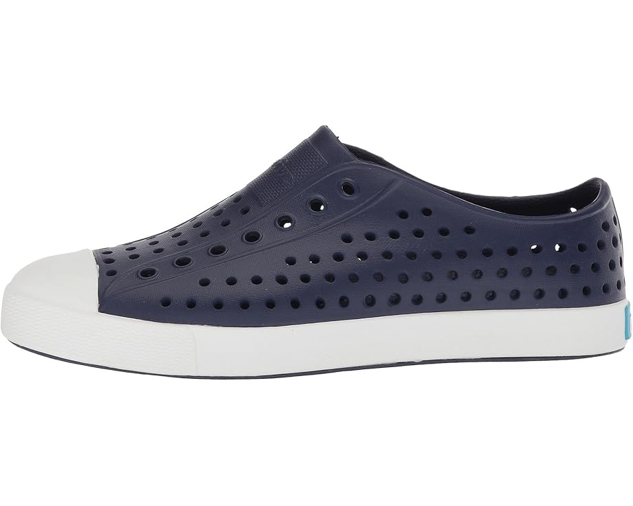 Детские кроссовки Native Shoes Jefferson (Little Kid/Big Kid) Native Shoes Kids, Regatta Blue/Shell White — фото 4