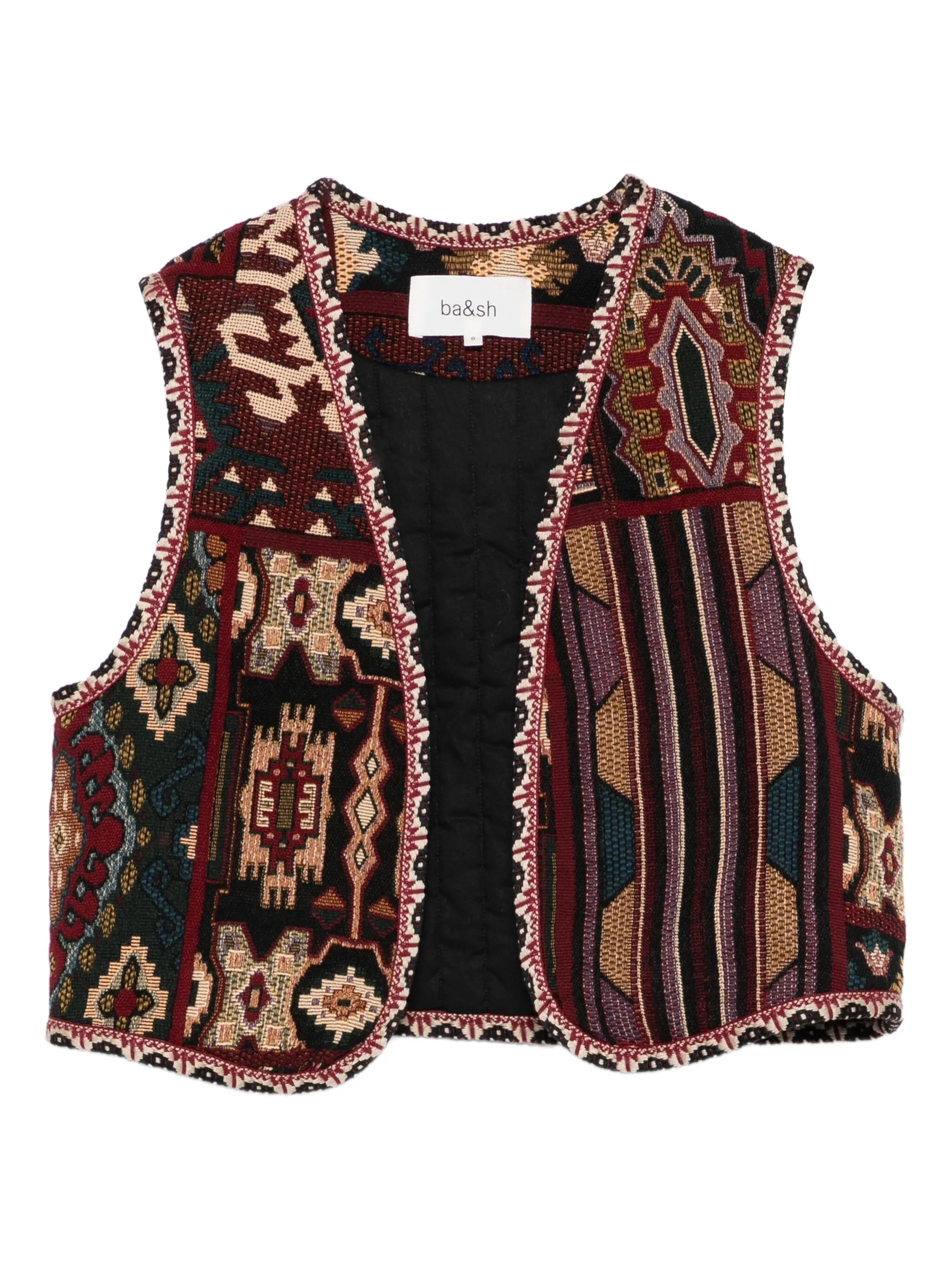 

Жилет с узором Ba&Sh, бежевый