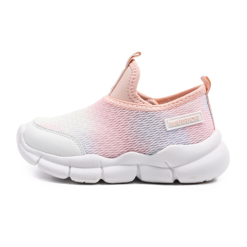 

Износостойкие низкие детские беговые кроссовки Kids' WARRIOR, белый