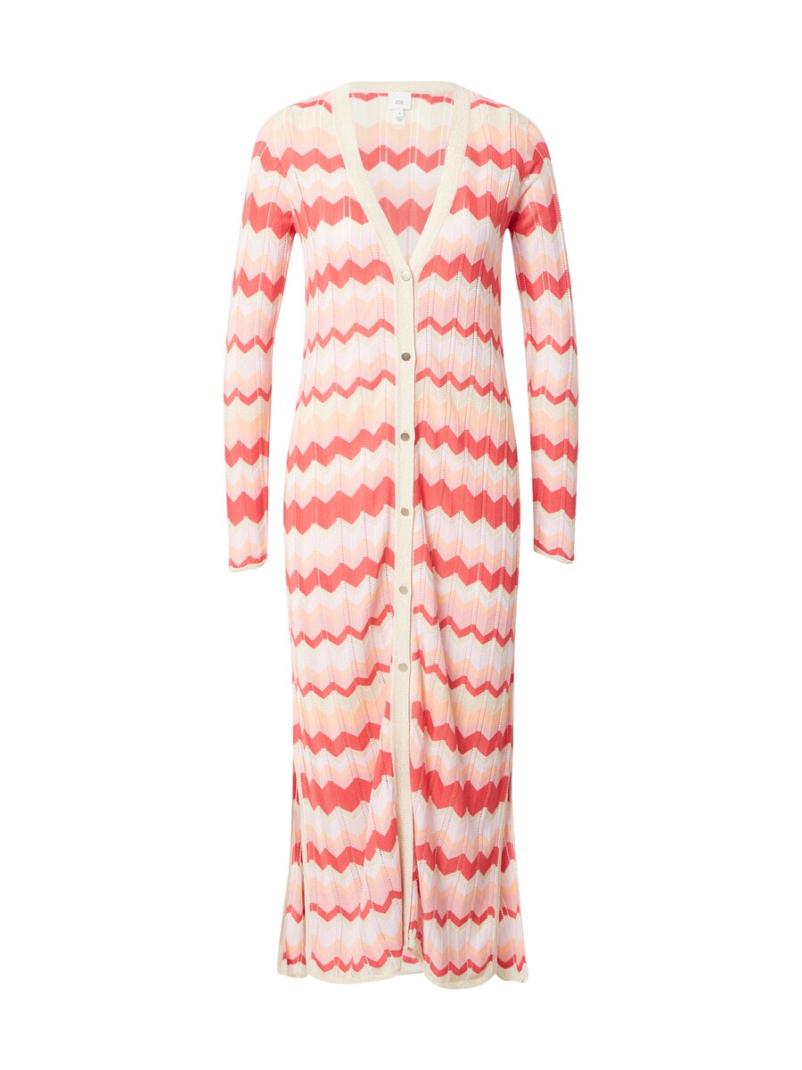

Вязаный кардиган River Island Knit Cardigan CHEVRON, розовый