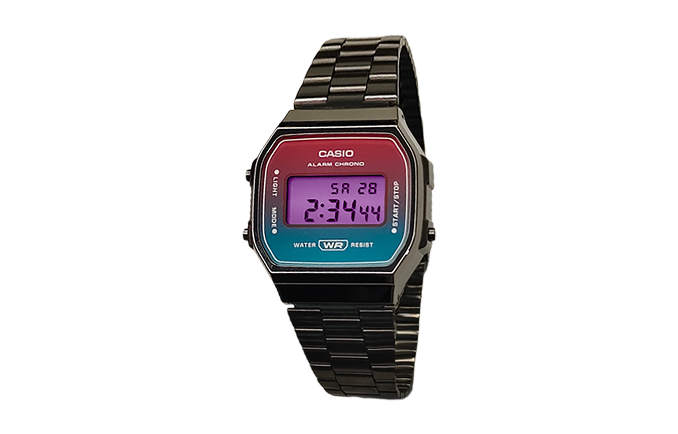 

CASIO Часы Retrofit Series Quartz Movement Stainless Steel Ion Plated Strap Watch Men's Watch Multicolor Watch Dial