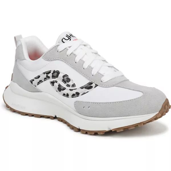 Женские кроссовки на шнуровке Jetsetter Ryka, цвет white leopard