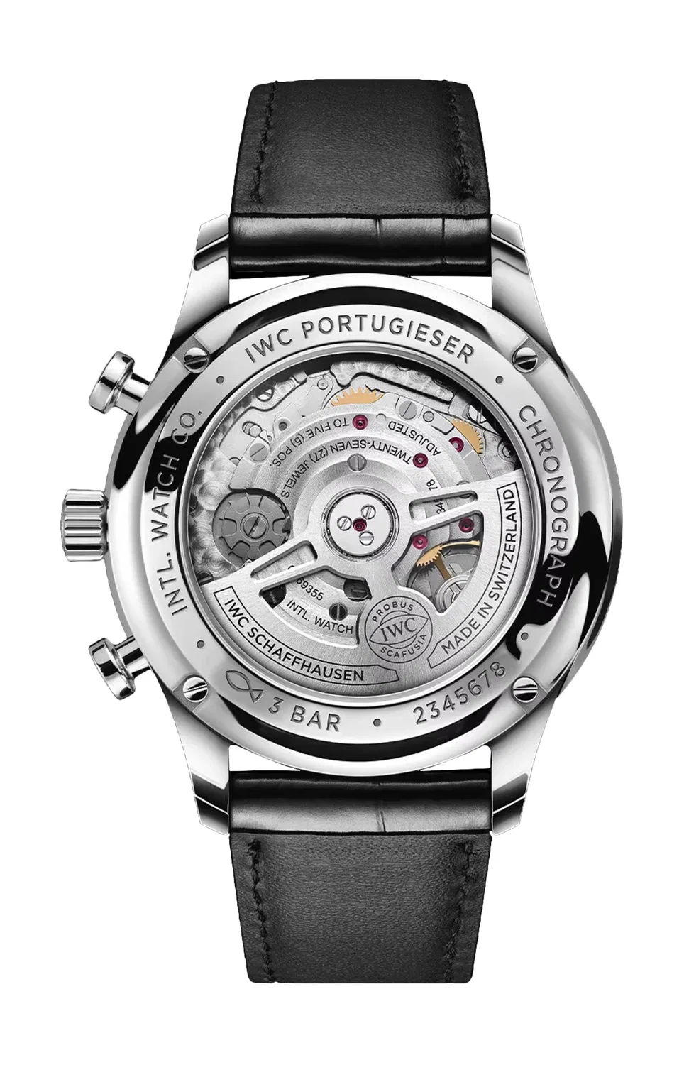 Португезер Хронограф - IW371624 IWC SCHAFFHAUSEN, серебряный — фото 2