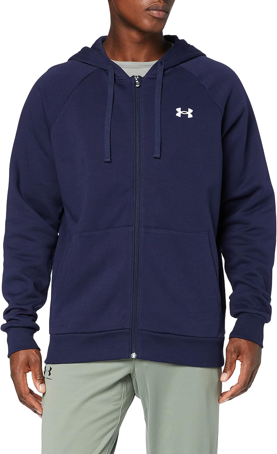 

Толстовка Under Armour - Mens Rival Cotton Fz Jacket, Midnight Navy-Onyx White, Белый, Толстовка Under Armour - Mens Rival Cotton Fz Jacket, Midnight Navy-Onyx White