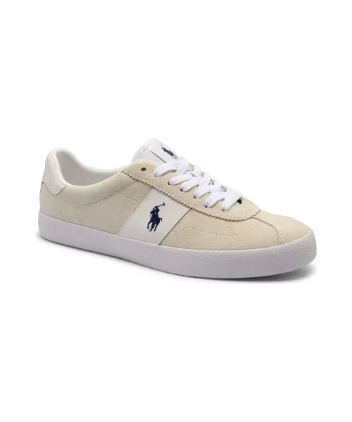 

Кожаные кроссовки Polo Ralph Lauren, бежевый
