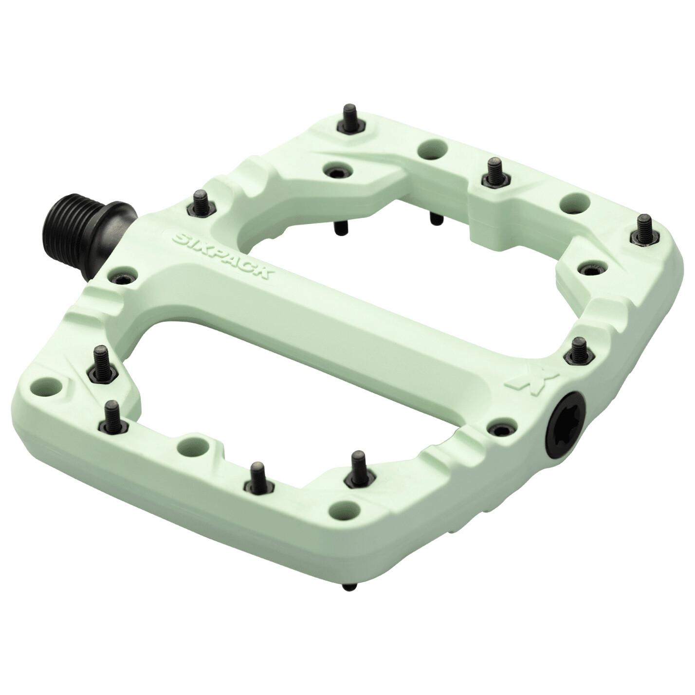 

Педали платформы Sixpack Racing Kamikaze PA, цвет Smoked Green
