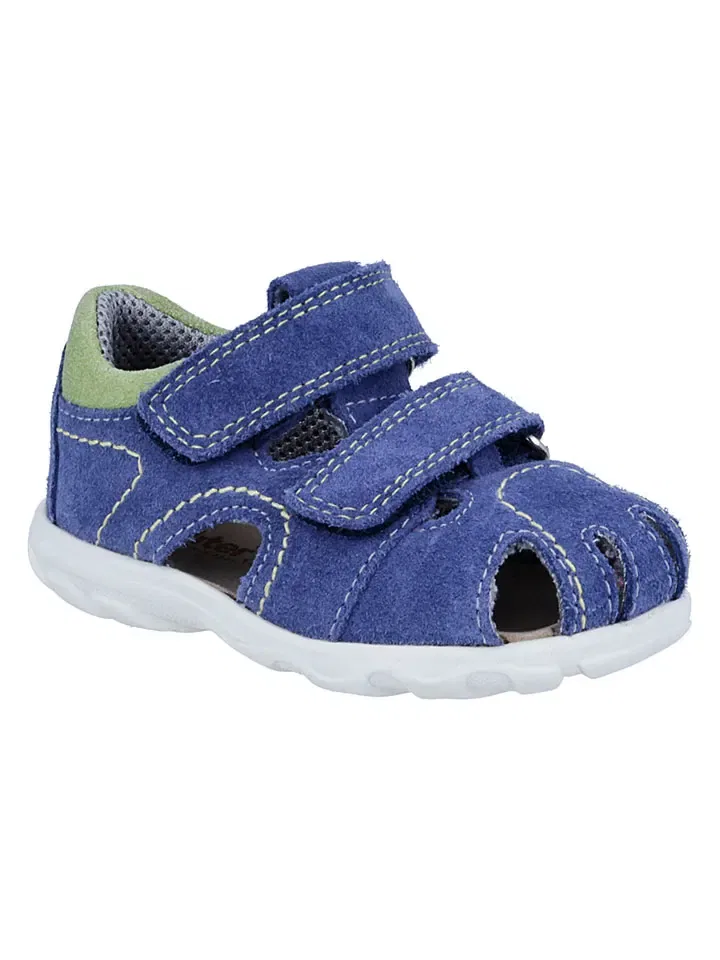 Сандалии, кожаные, Richter Shoes, синие