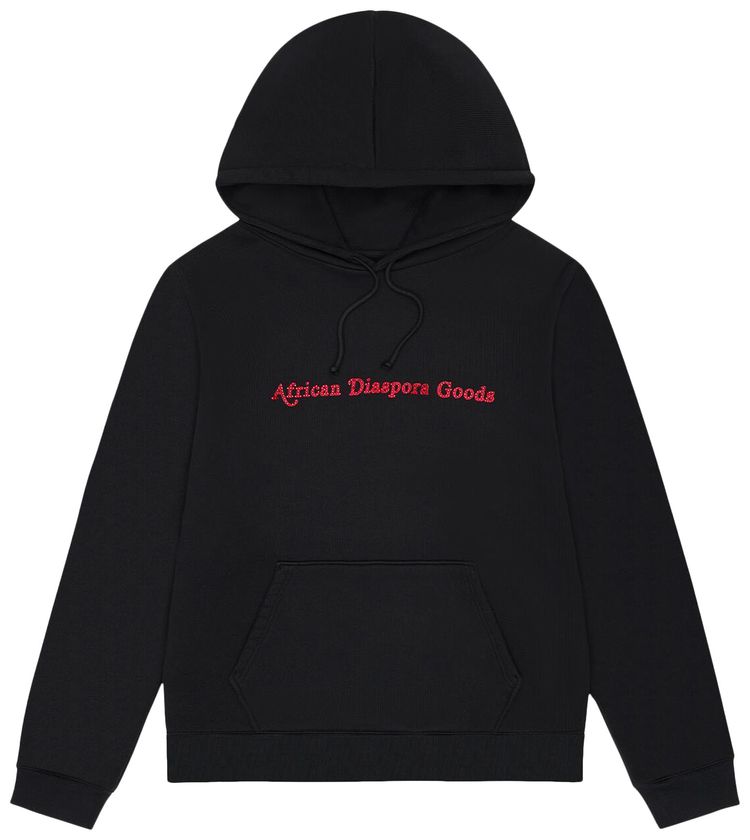 

Худи Denim Tears Rolling Stones, черный, черный