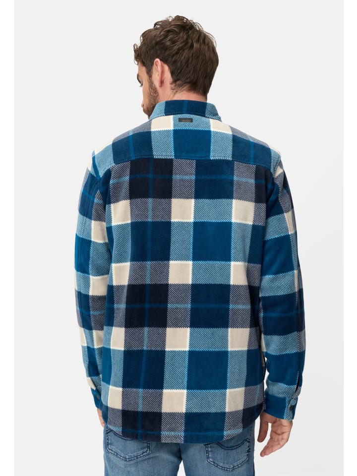 

Camel Active Рубашка с карманами, цвет голубой