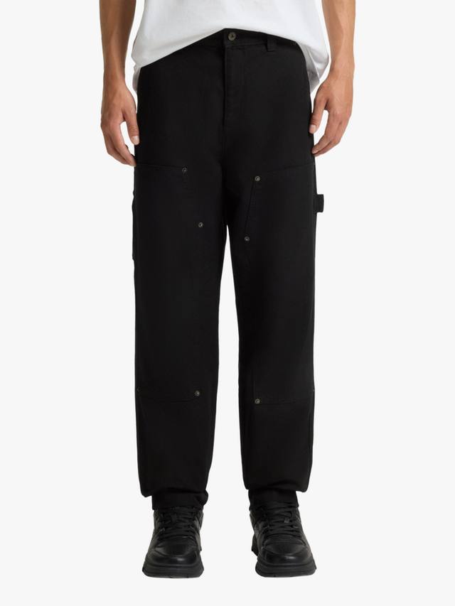 

Хьюго Джоро хлопковые карго брюки HUGO BOSS, Black