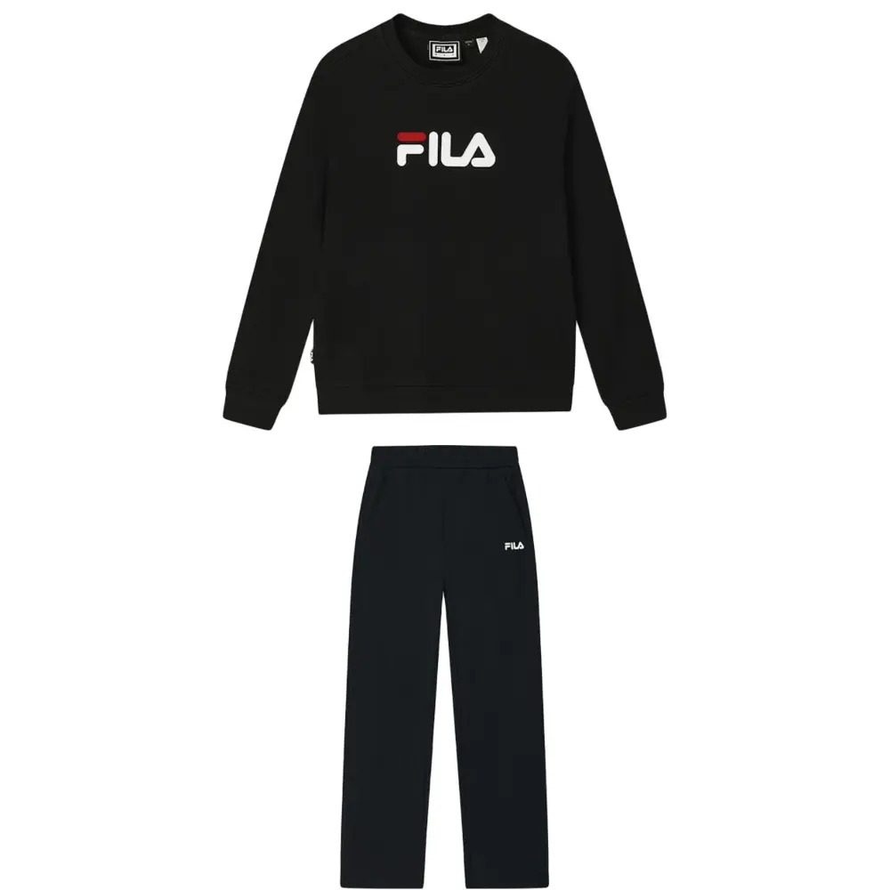 

Оригинальный FW25 повседневный костюм женский FILA, черный