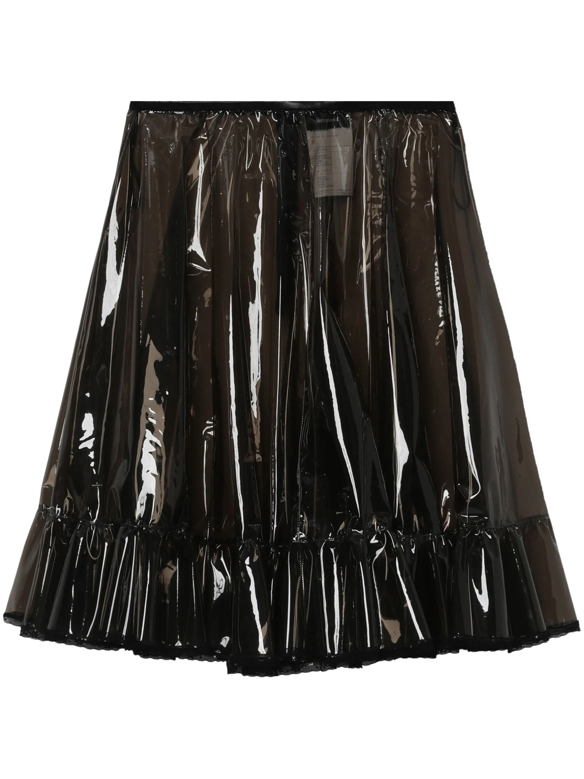 

Юбка с оборками We11Done, черный