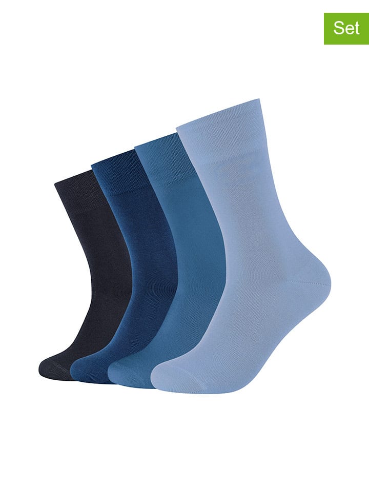 

Camano Набор из 4 пар: носки синего/светло-синего цвета