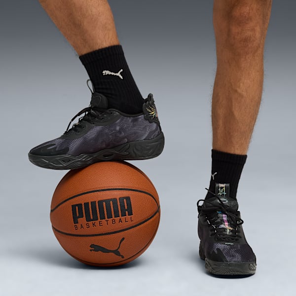 Мужские баскетбольные кроссовки Puma X Lamelo Ball Mb.04, черный — фото 2