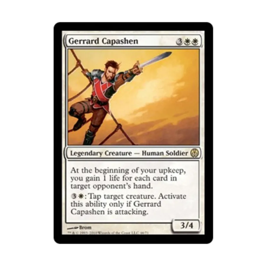 

CCG Джеррард Капашен (справа), MTG - Duel Decks - Phyrexia vs. The Coalition