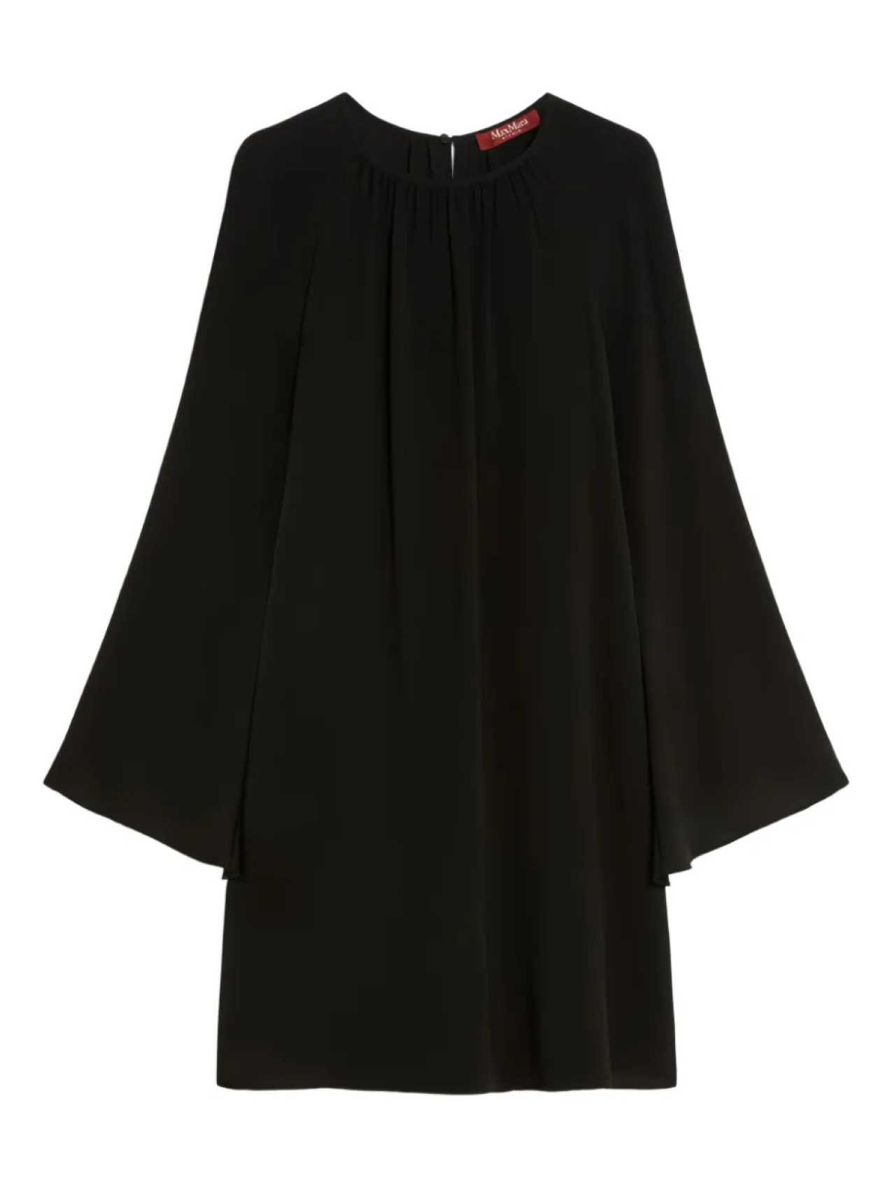 

Мини-платье Max Mara с рукавами-колоколами, черный