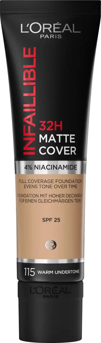 

Тональный крем Infaillible 32H Matte Cover 115 Beige Dore/Golden Beige 300мл L'Oreal