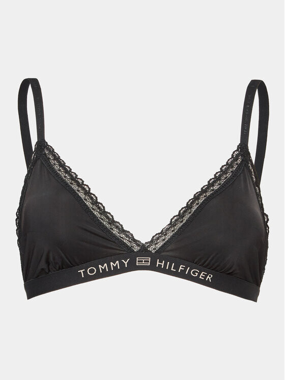 Бюстгальтер без косточек Tommy Hilfiger, черный — фото 4