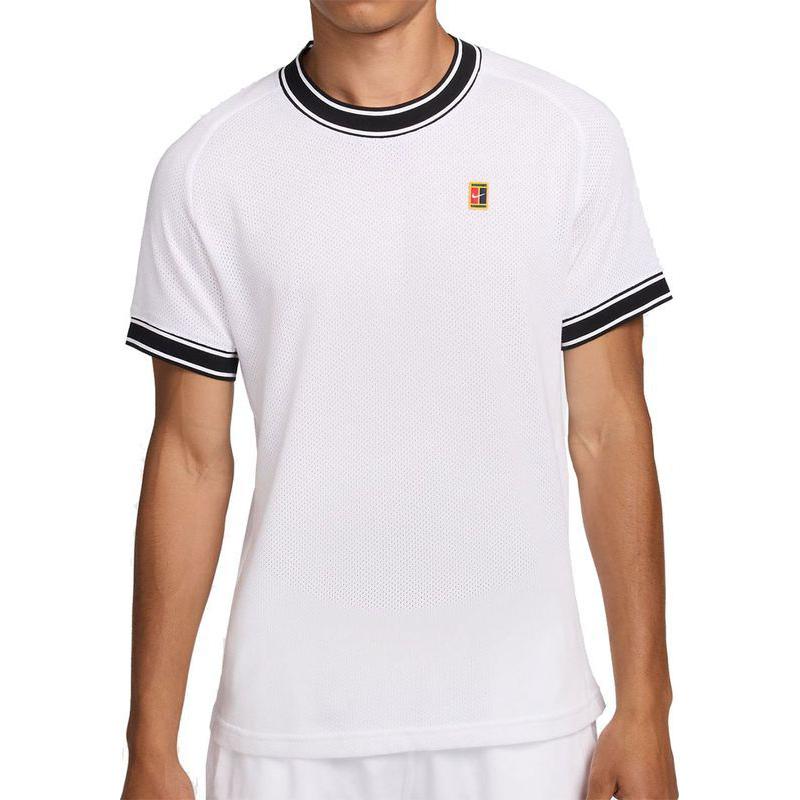 

Футболка теннисная мужская Court Heritage Nike, белая