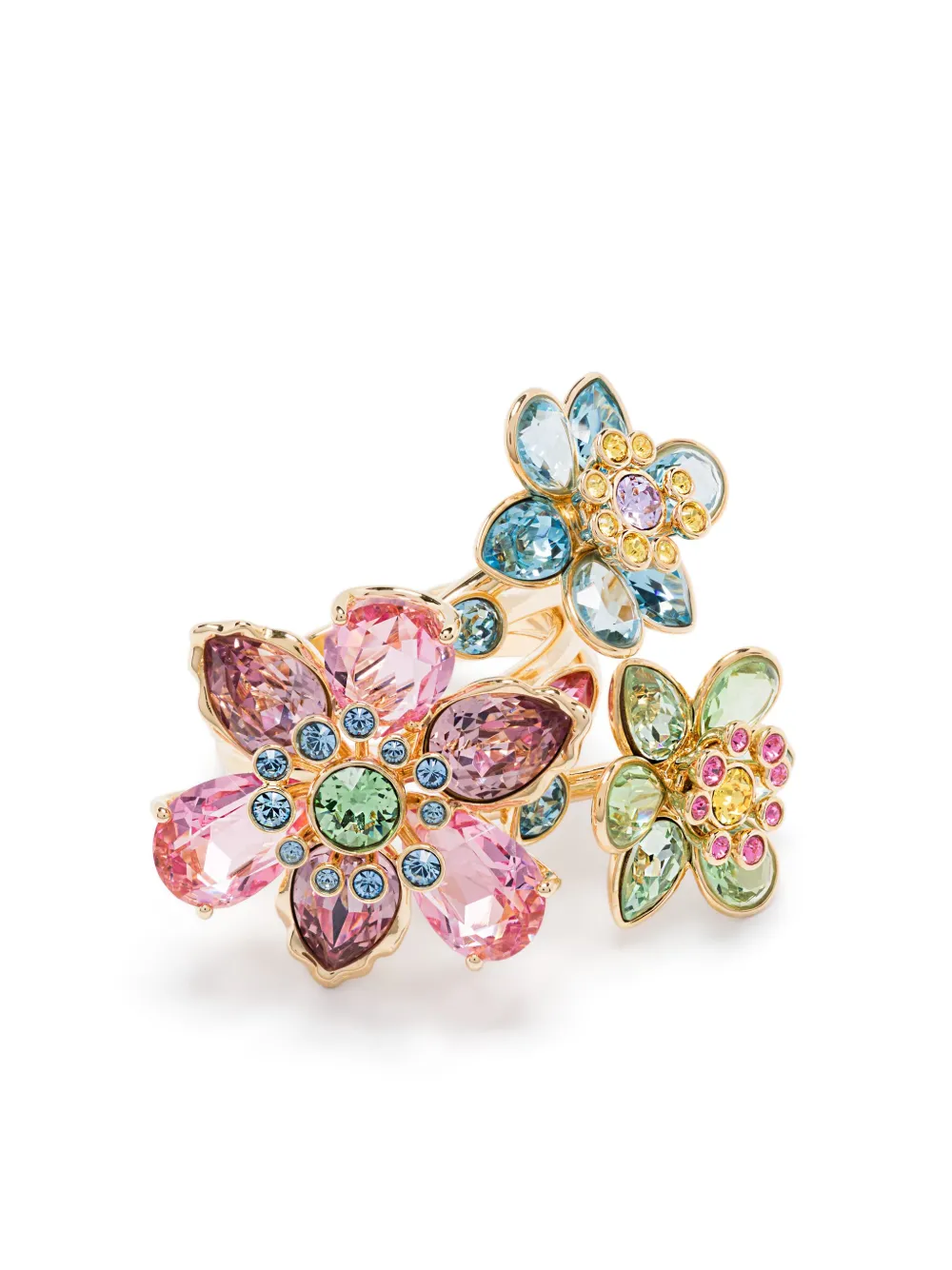 

Кольцо Idyllia Swarovski, золотой