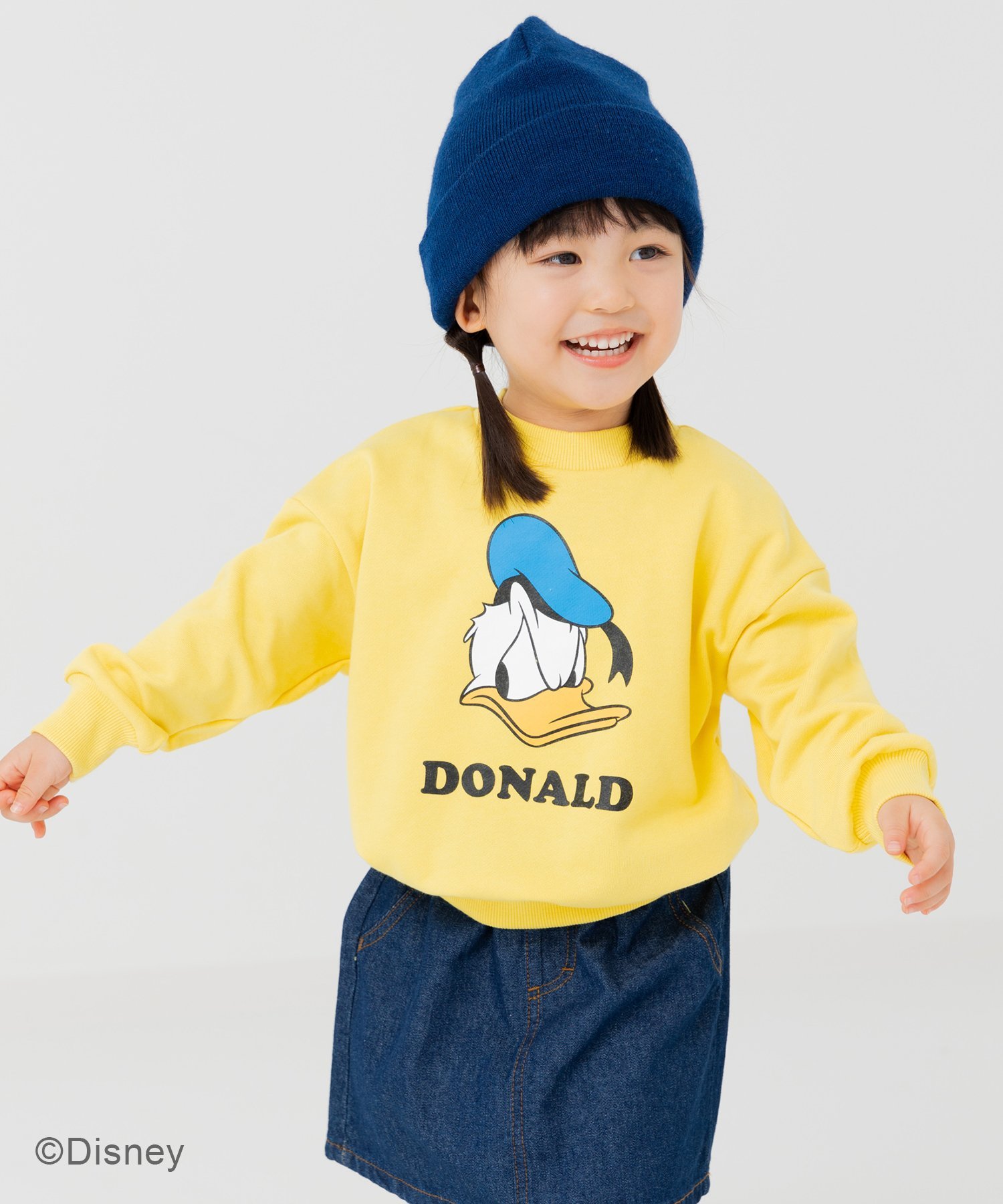 Толстовка с изображением Дональда Дака из флиса Disney, Yellow