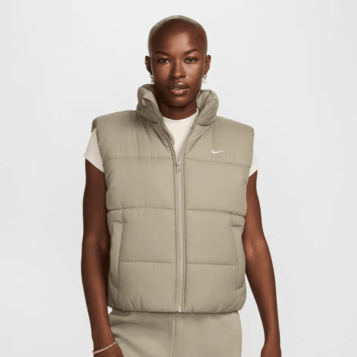 

Куртка Nike Sportswear Therma Fit Synthetic Fill Classic Vest, бежевый