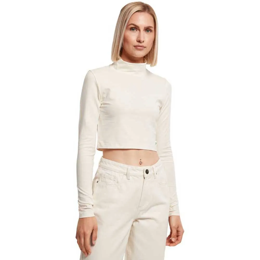 

Футболка Urban Classics Organic Cropped, бежевый