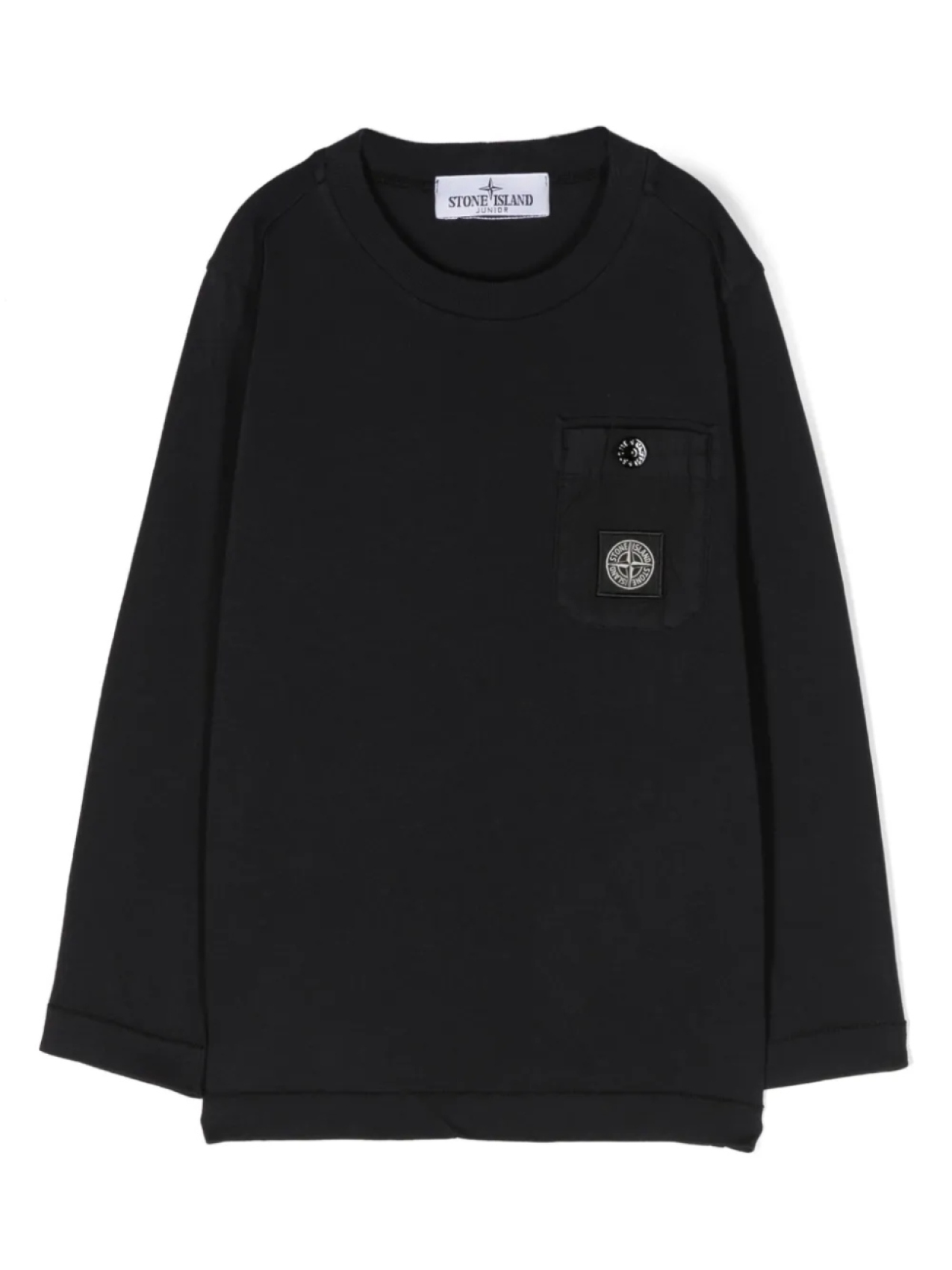 

Stone Island Junior футболка с нашивкой-логотипом, синий