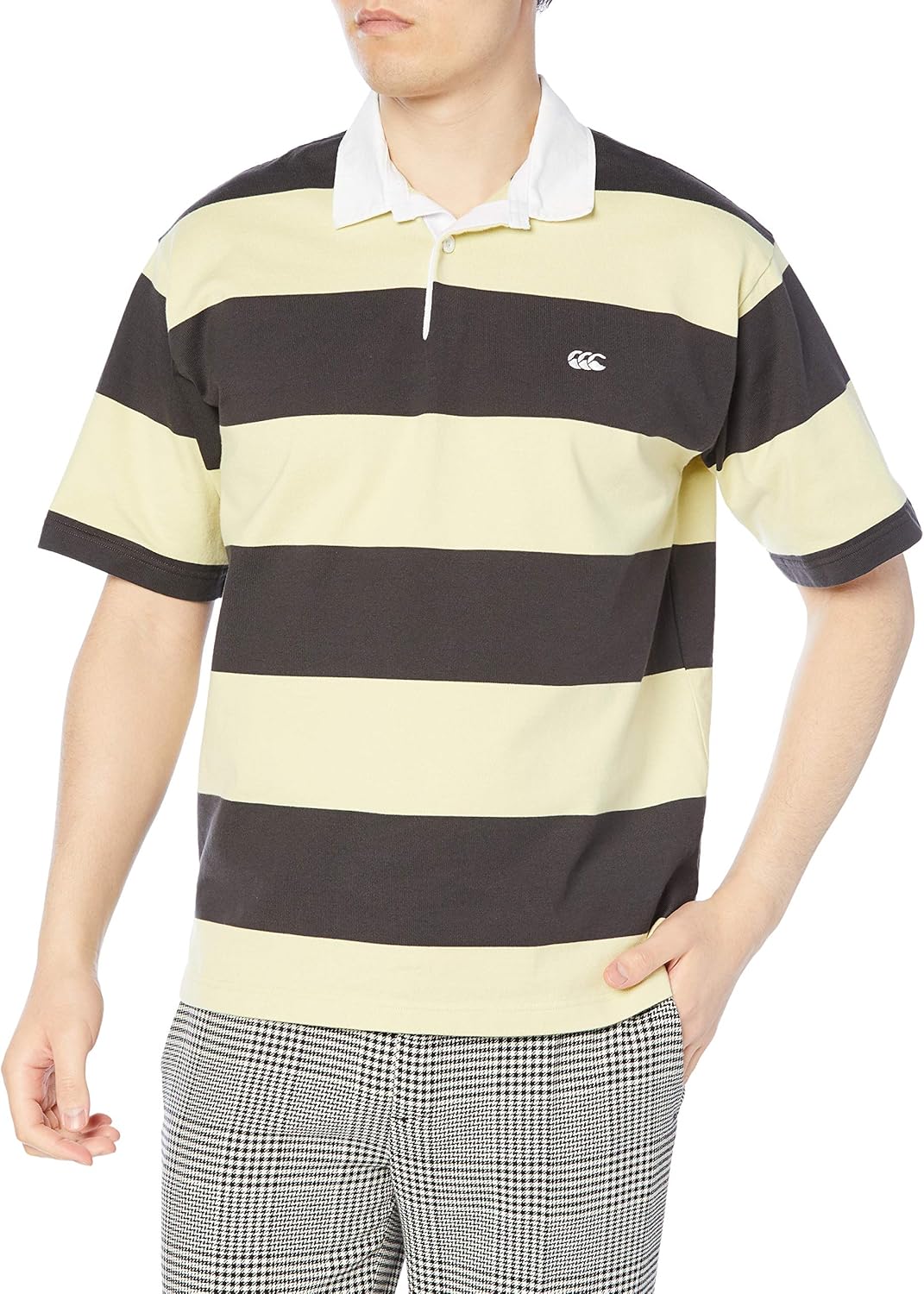 

Мужская рубашка поло Canterbury 4INCH STRIPE J