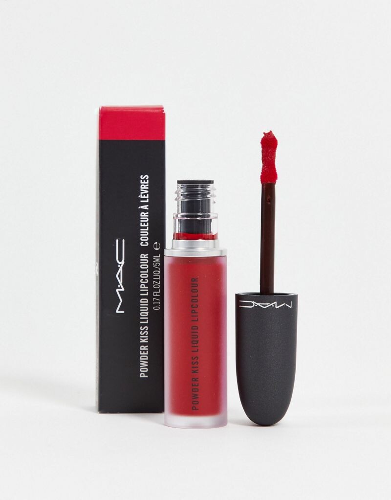

Жидкая губная помада MAC Powder Kiss — Высокие брюки, Haute pants