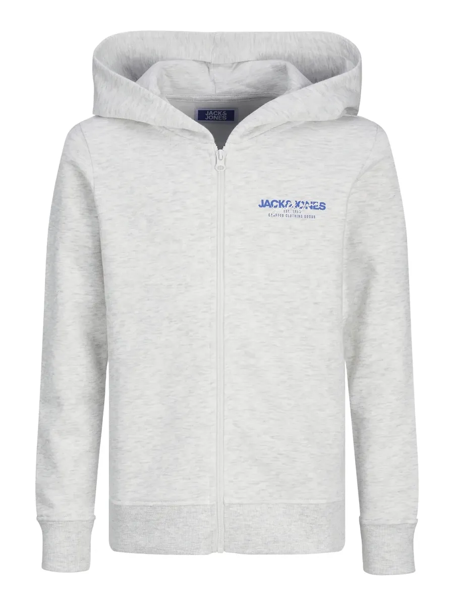 

Детская толстовка Jack & Jones "JJALVIS SWEAT ZIP HOOD JNR" Jack & Jones Junior, белый
