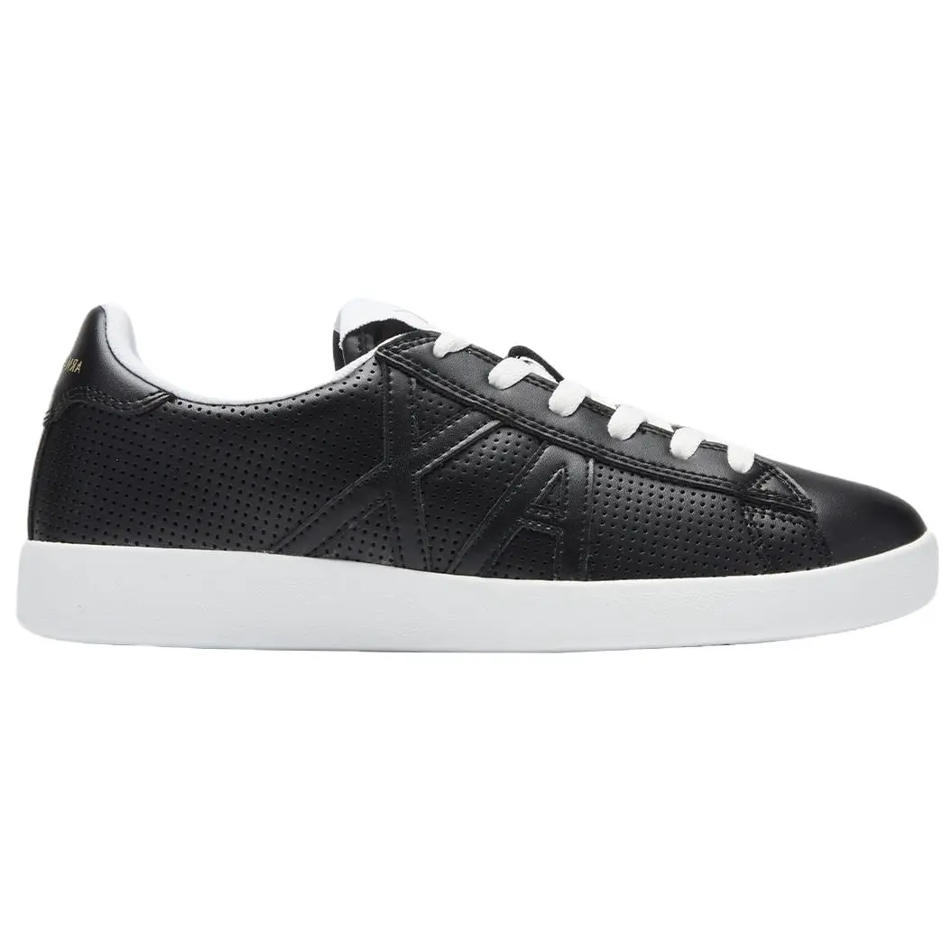 Кроссовки EMPORIO ARMANI Skateboarding Shoes Men Low-top Black, черный — фото 2