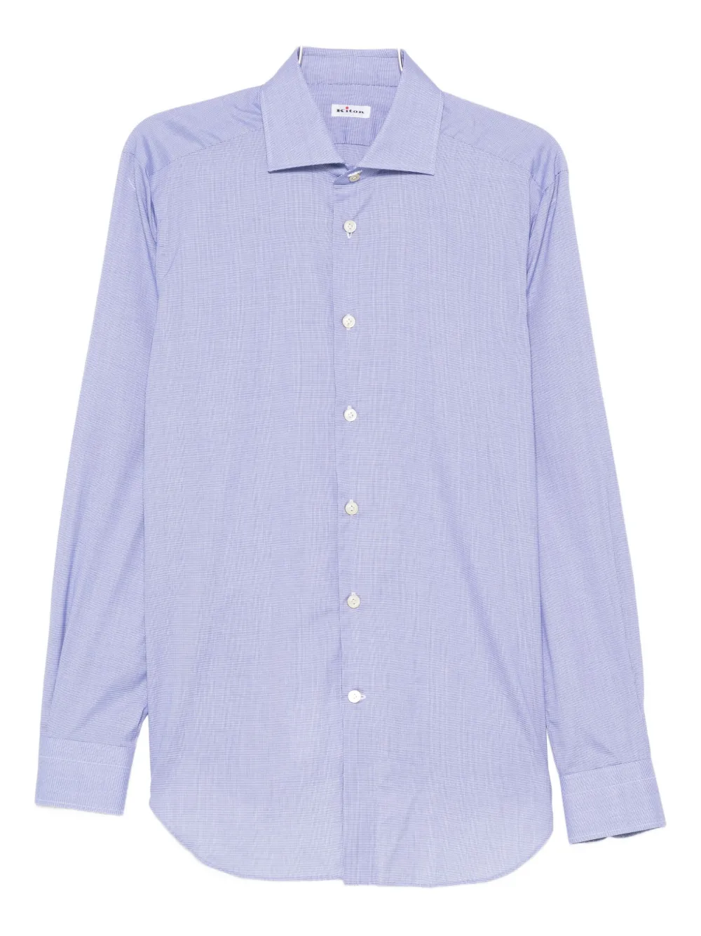 

Рубашка на пуговицах Kiton, синий