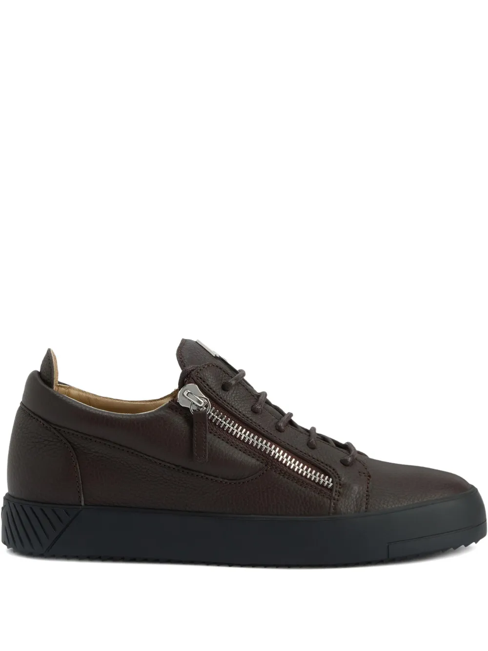 

Кеды Frankie с молниями Giuseppe Zanotti, коричневый