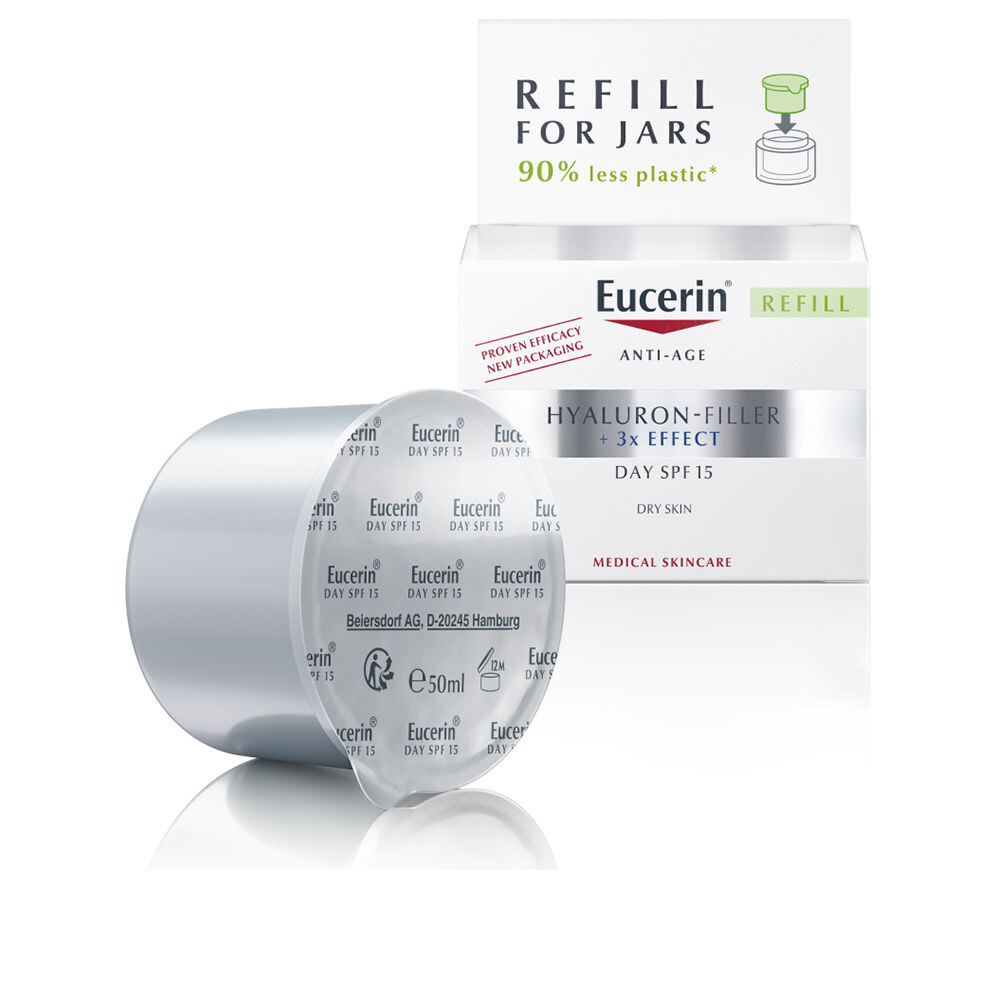 

Крем против морщин Hyaluron filler día piel seca spf15 refill Eucerin, 50 мл