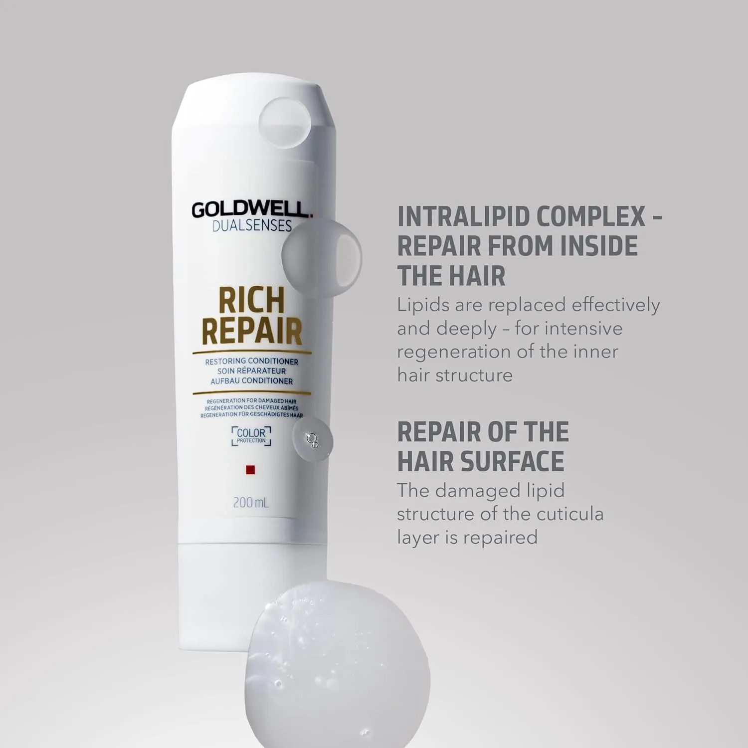 Восстанавливающий кондиционер Goldwell Dualsenses Rich Repair, 1 л 1000 мл (.) — фото 3