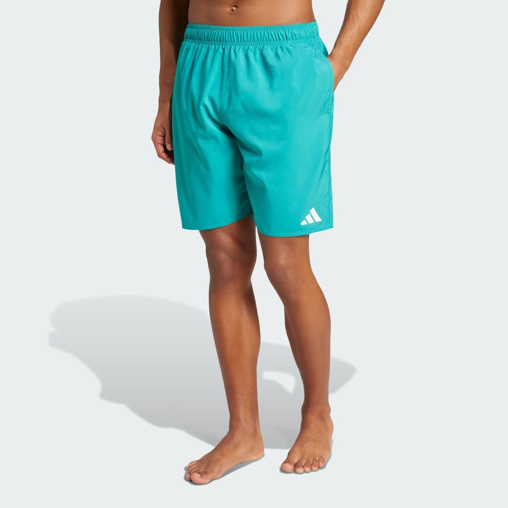 

Шорты для плавания Adidas Swim Shorts 8-Inch, цвет Pure Teal/White