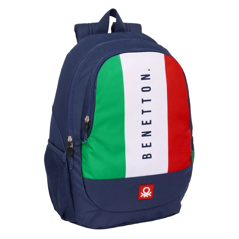 

Рюкзак Safta Benetton Flag 23L 27x33x10 см 612506665, синий