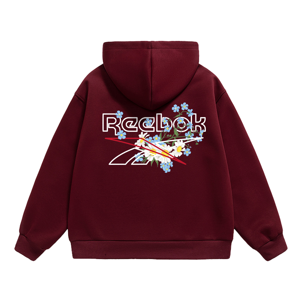 

Толстовка Unisex Hooded Moderate Heavyweight Reebok, red