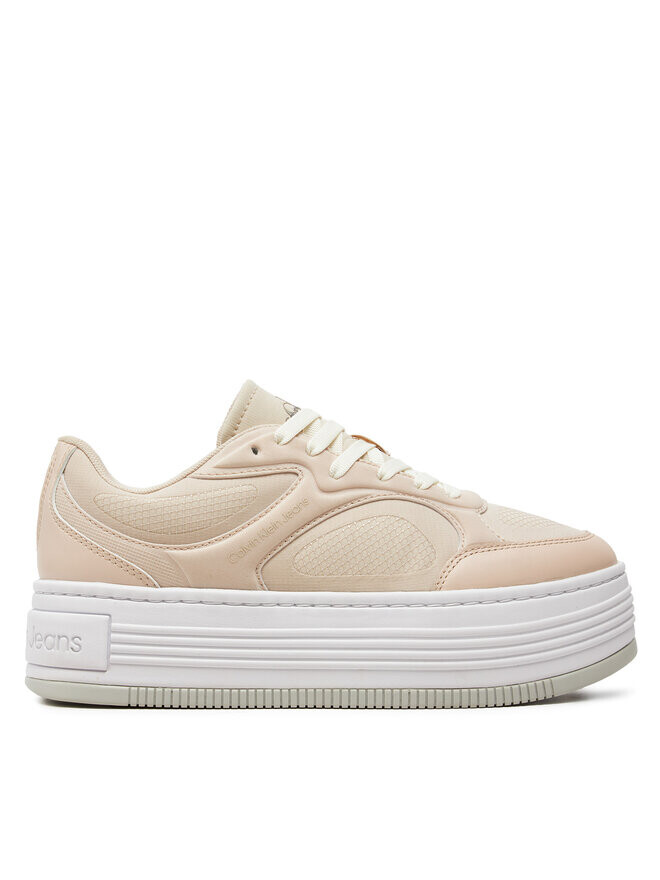 

Кроссовки Calvin Klein Jeans Bold Platf Low Lace Mix In Mtl, розовый