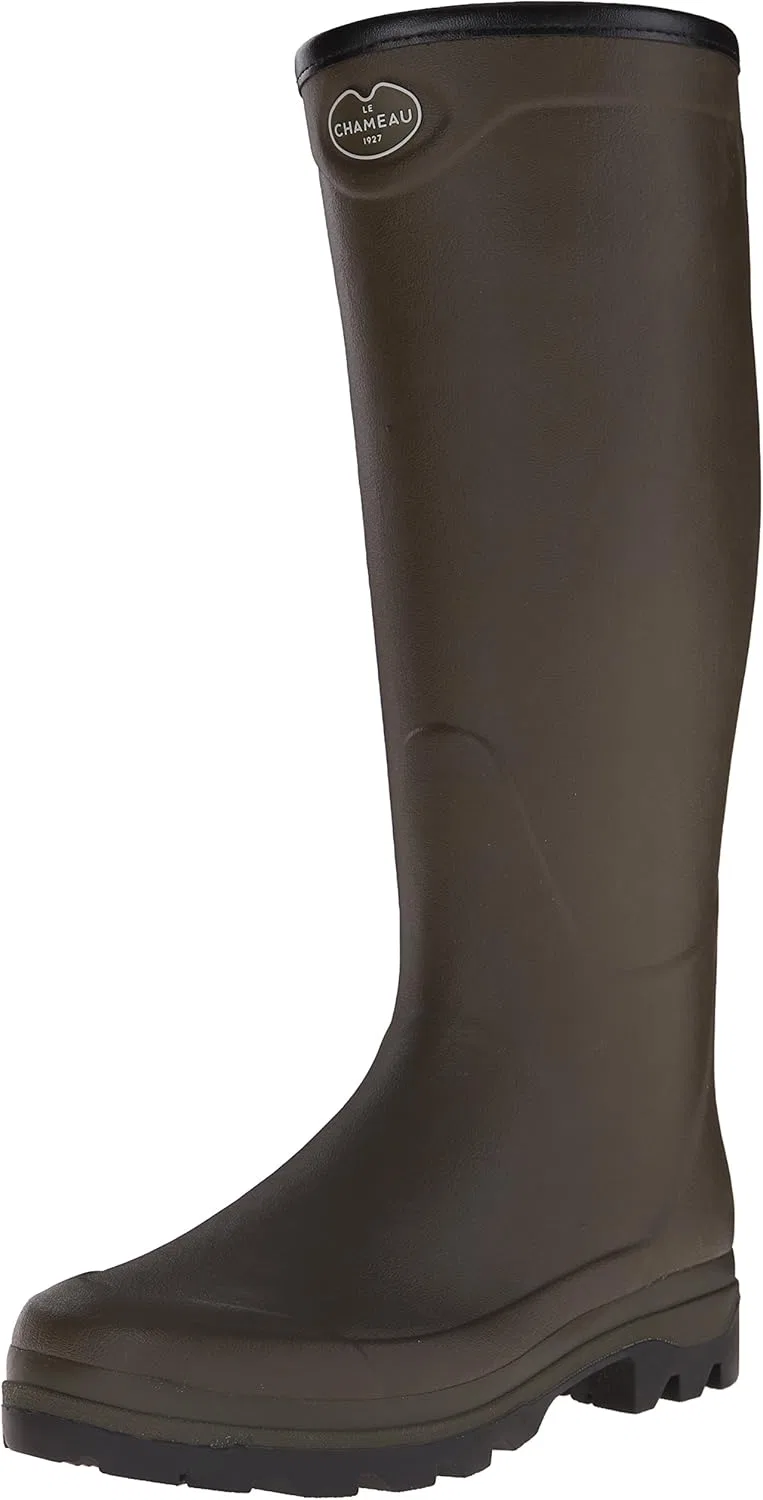Мужские ботинки для активного отдыха Le Chameau Country XL, Green Vert Chameau 7100
