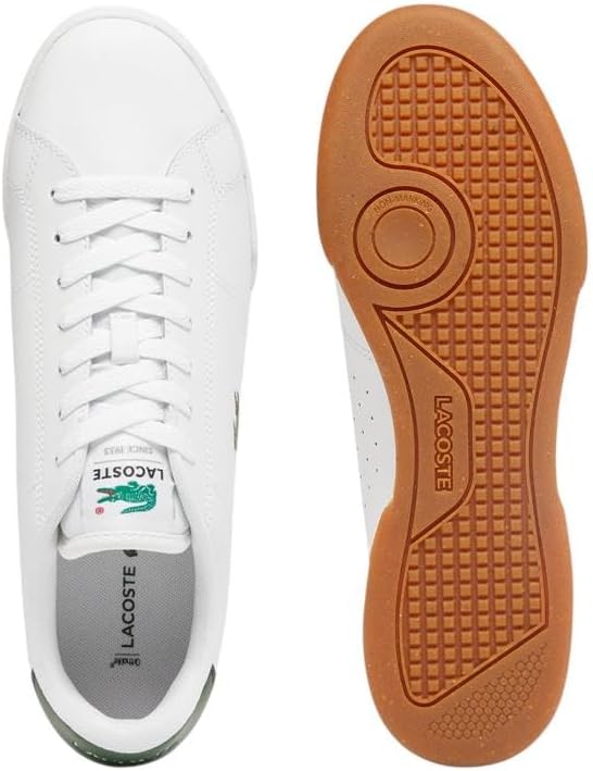 Мужские кроссовки Lacoste Carnaby Cup, белый/зеленый — фото 4