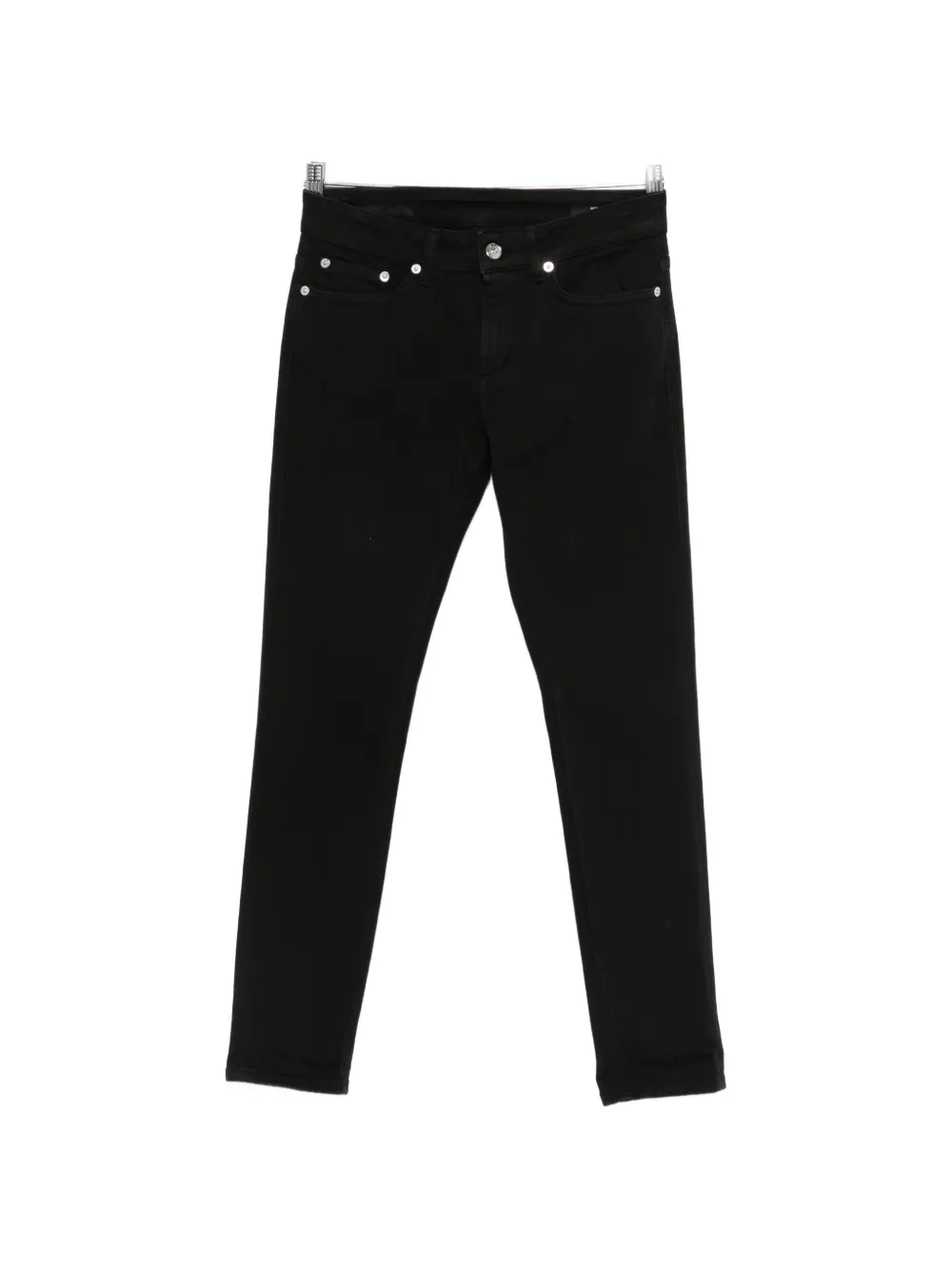 

Джинсы из хлопкового денима Dondup, черный