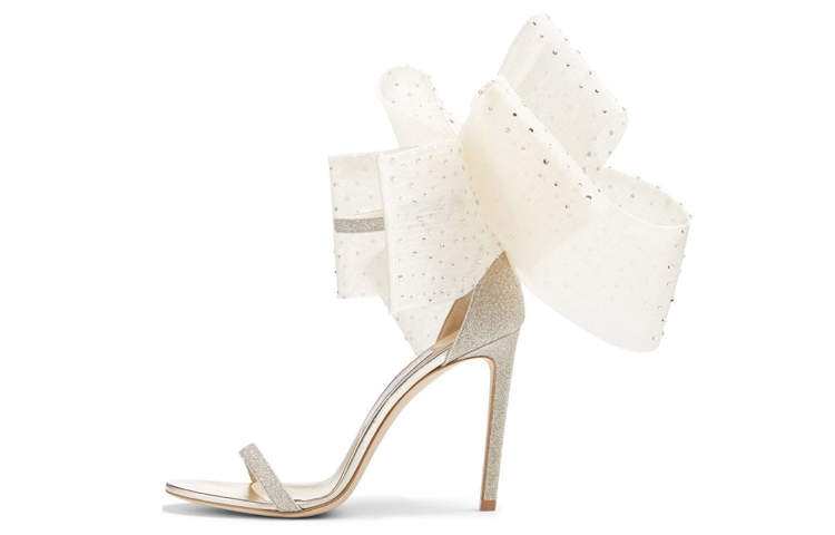 Сандалии Aveline 100 мм с бантом Jimmy Choo, Original Shoe Box Included