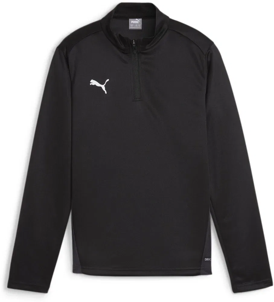 Футболка тренировочная с четвертной молнией Puma, черный
